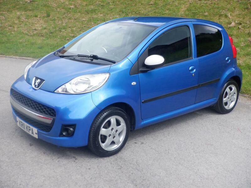 Peugeot 107 1.0 12V Sportium Euro 5 Blue