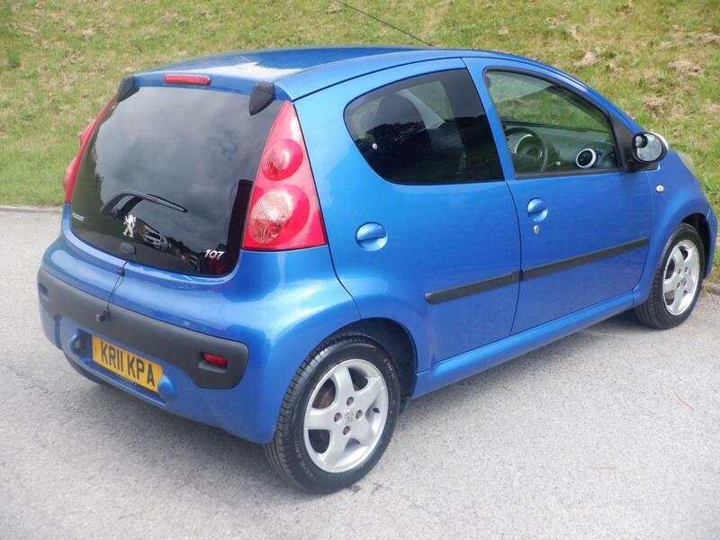Peugeot 107 1.0 12V Sportium Euro 5 Blue #6