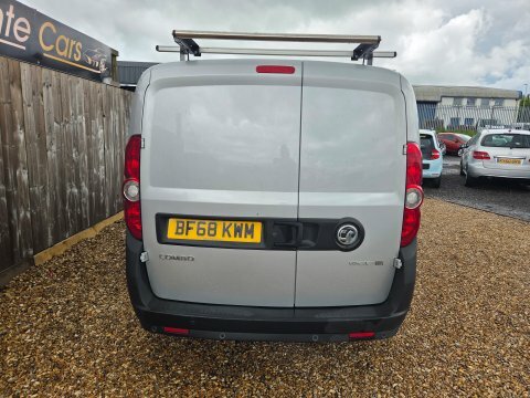 Vauxhall Combo L1h1 2000 Cdti BF68KWM Silver #4