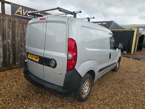 Vauxhall Combo L1h1 2000 Cdti BF68KWM Silver #3