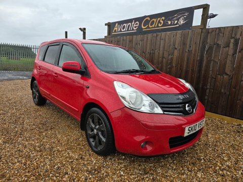 Nissan Note Tekna Dci Red