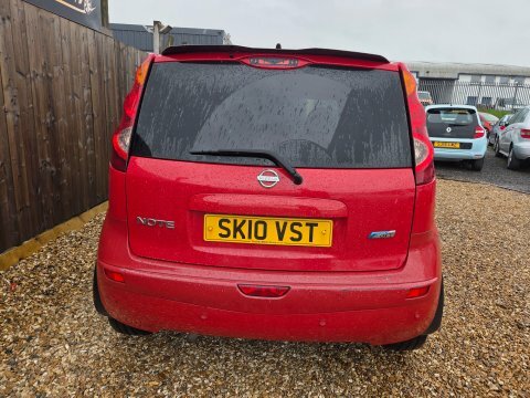 Nissan Note Tekna Dci Red #4