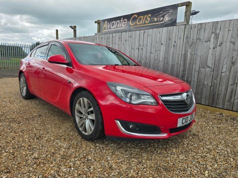 Vauxhall Insignia Sri Nav Cdti Red