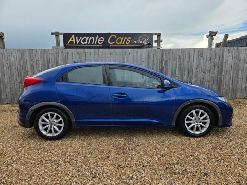 Honda Civic I-vtec Se Blue #2