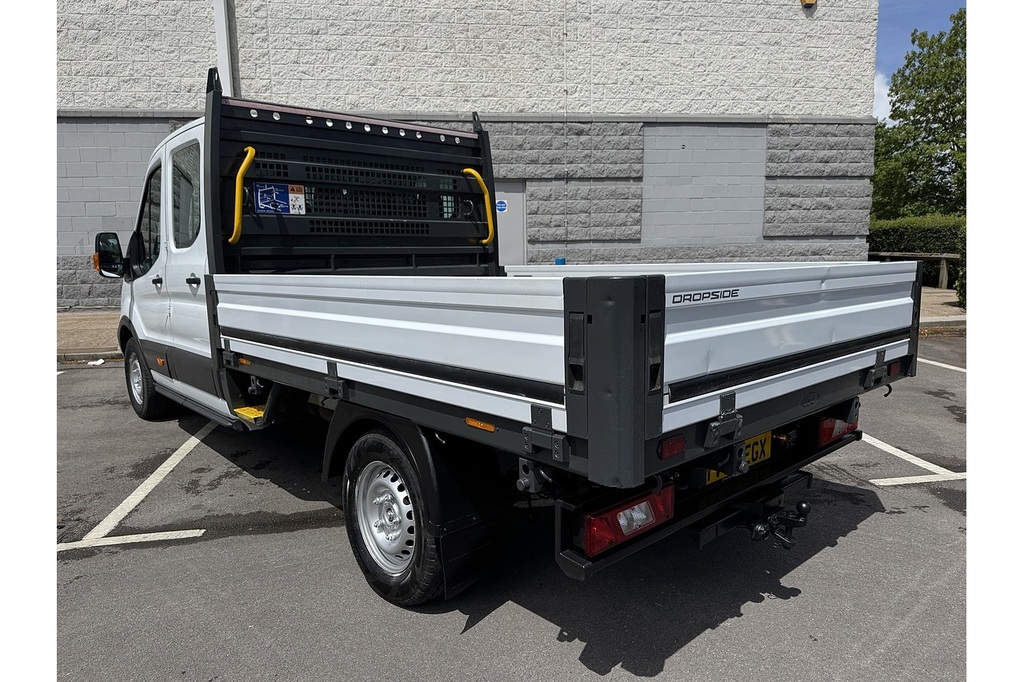 Ford Transit Custom 350 Ecoblue U5241 Ulez YV68EGX White #5