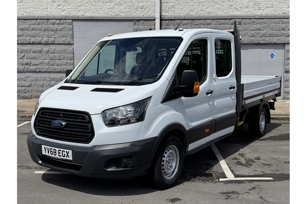 Ford Transit Custom 350 Ecoblue U5241 Ulez YV68EGX White #3