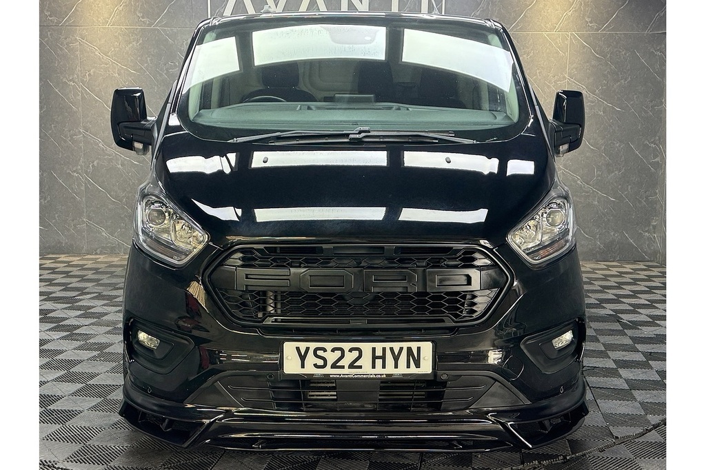Ford Transit Custom 280 Ecoblue Limited U5252 Ulez YS22HYN Black #2