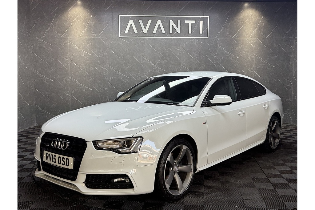 Audi A5 Tdi Black Edition Plus U5280 White #3