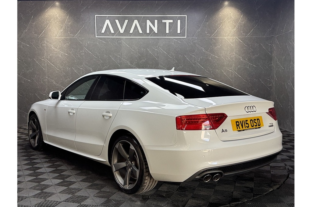 Audi A5 Tdi Black Edition Plus U5280 White #5