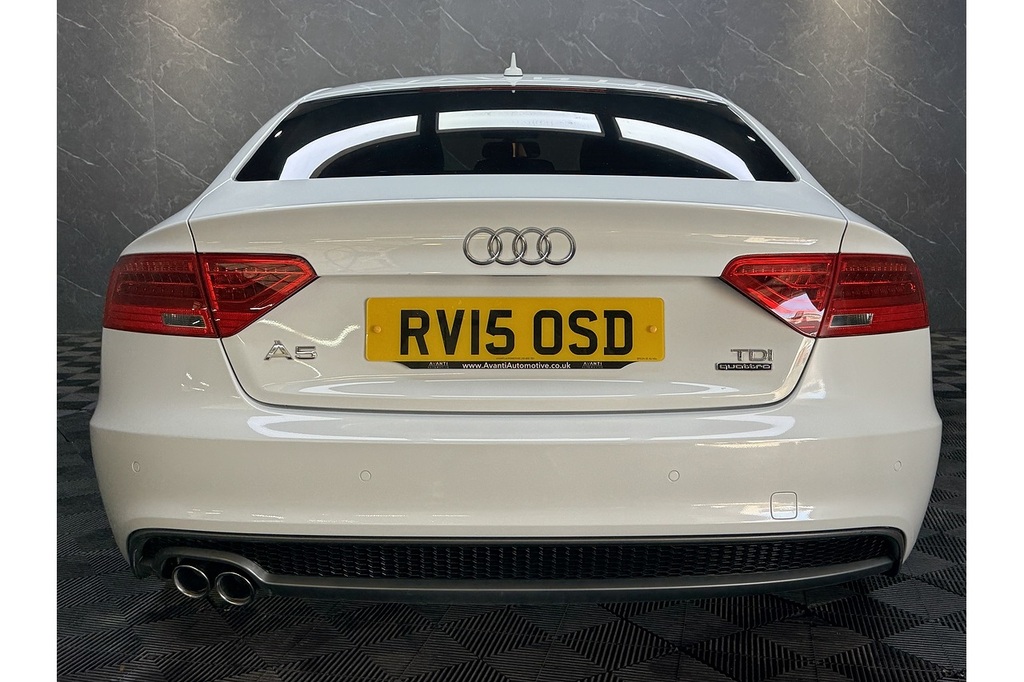 Audi A5 Tdi Black Edition Plus U5280 White #6