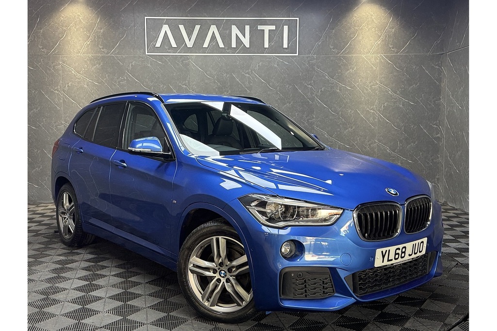 BMW X1 18D M Sport U5297 Ulez Blue