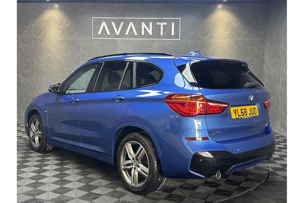 BMW X1 18D M Sport U5297 Ulez YL68JUO Blue #5