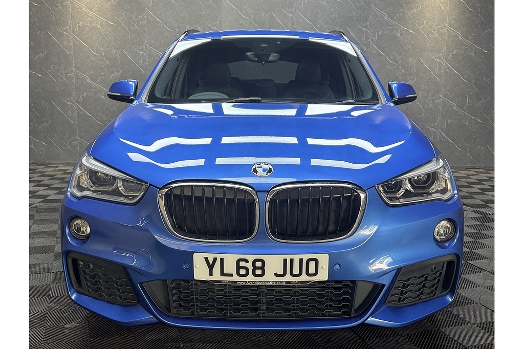 BMW X1 18D M Sport U5297 Ulez YL68JUO Blue #2