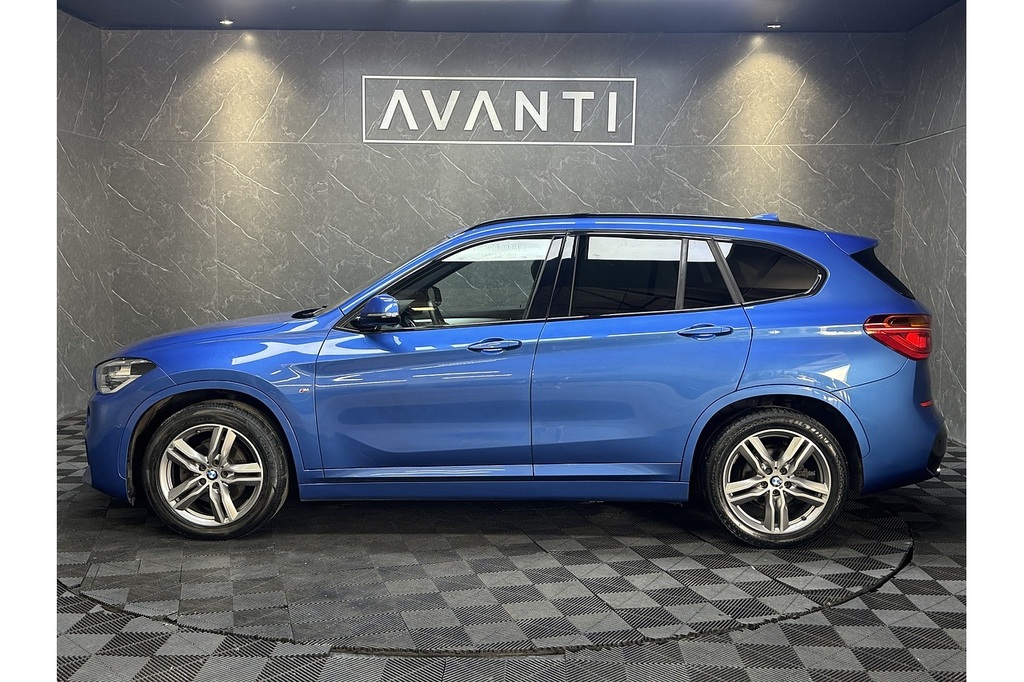 BMW X1 18D M Sport U5297 Ulez YL68JUO Blue #4