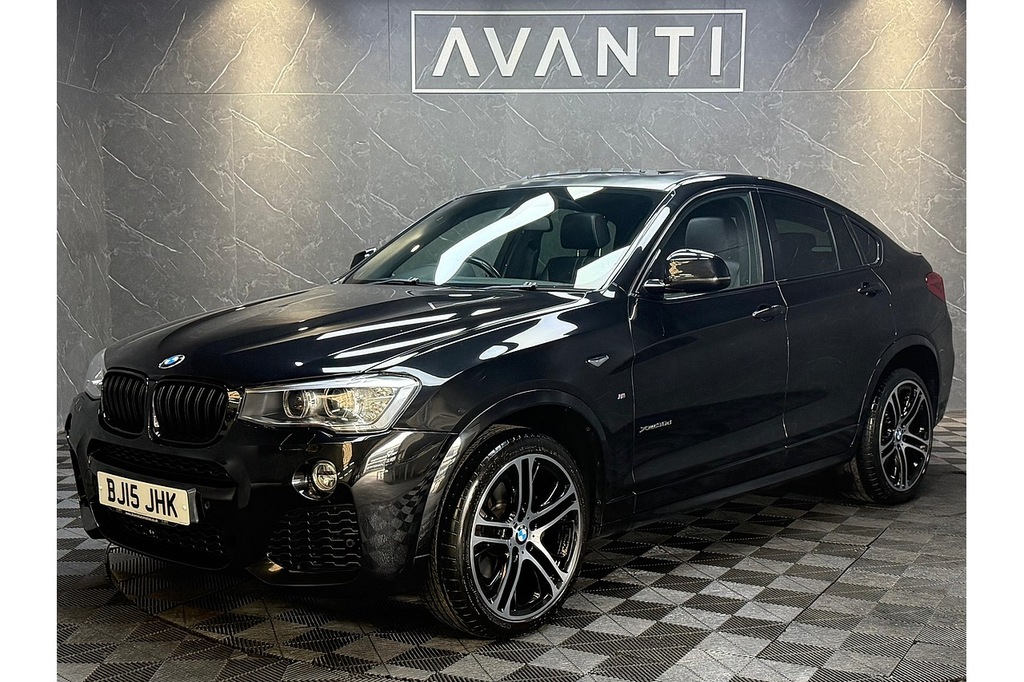 BMW X4 30D M Sport U5330 Ulez Blue #3