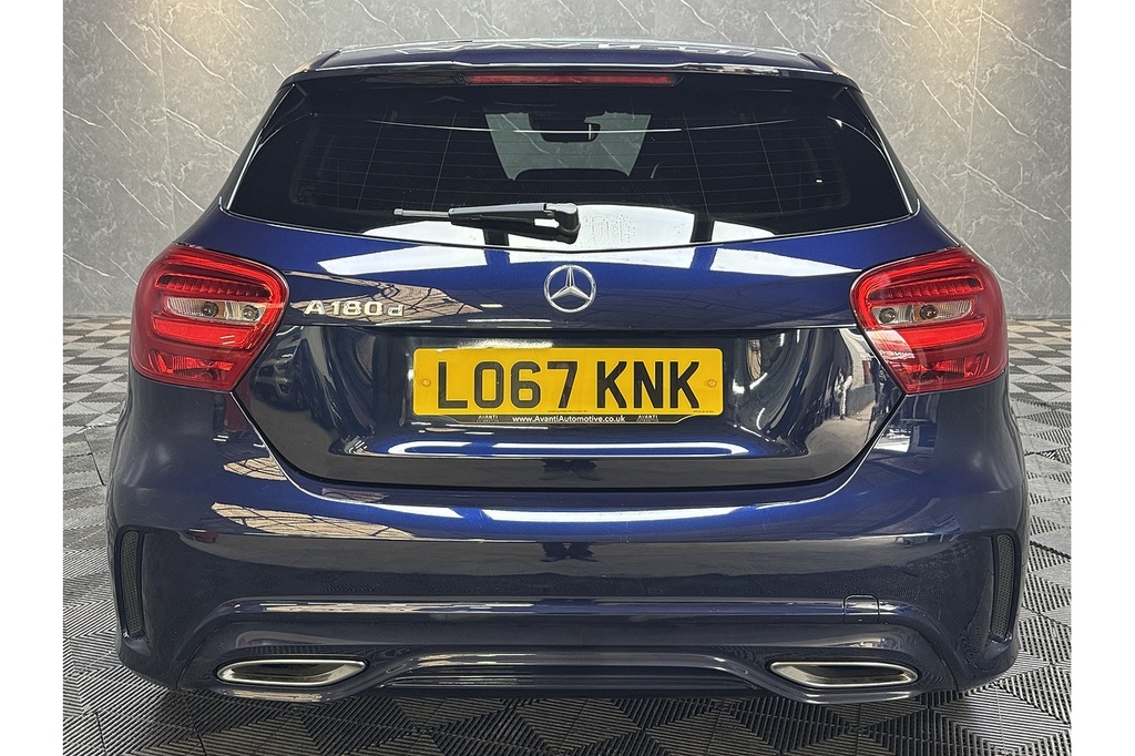Mercedes-Benz A Class A180d Amg Line U5321 Ulez Blue #6
