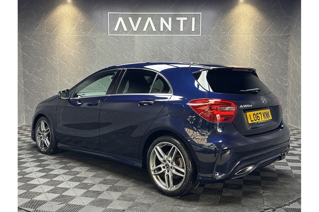 Mercedes-Benz A Class A180d Amg Line U5321 Ulez Blue #5