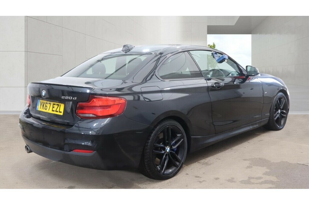 BMW 2 Series 220D M Sport U5339 Ulez YK67EZL Blue #6