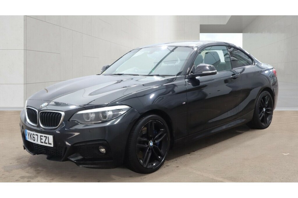 BMW 2 Series 220D M Sport U5339 Ulez YK67EZL Blue #2