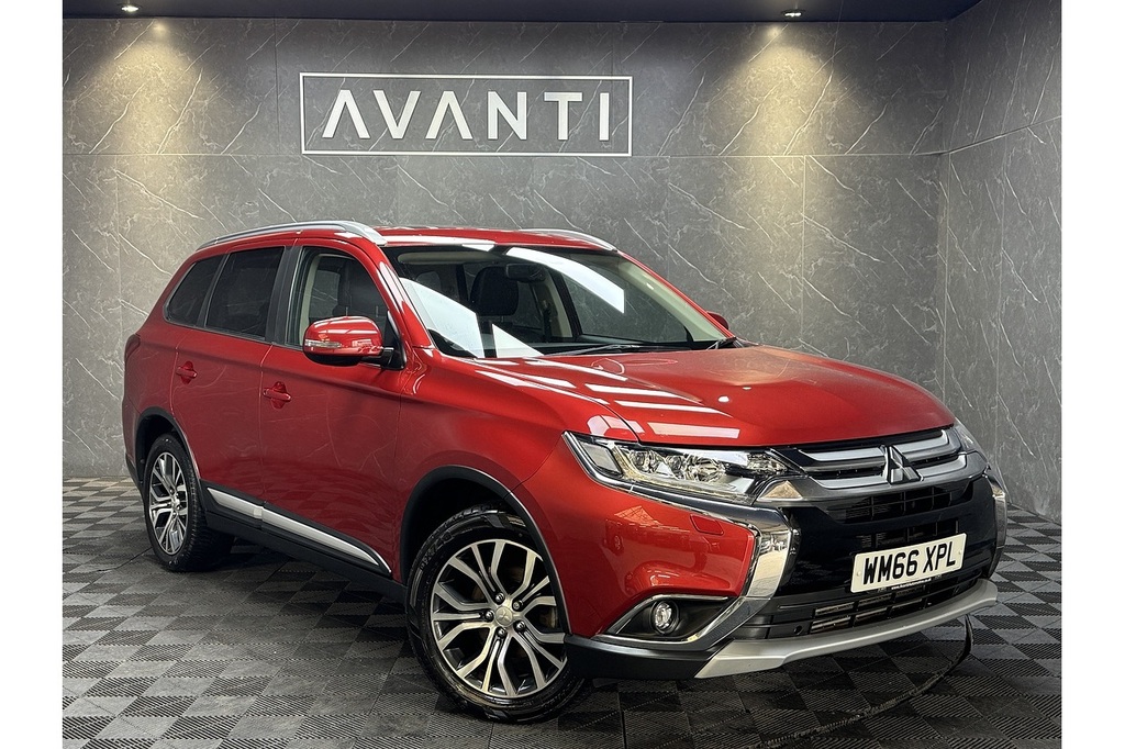 Mitsubishi Outlander Di-d 4 U5344 Ulez Red