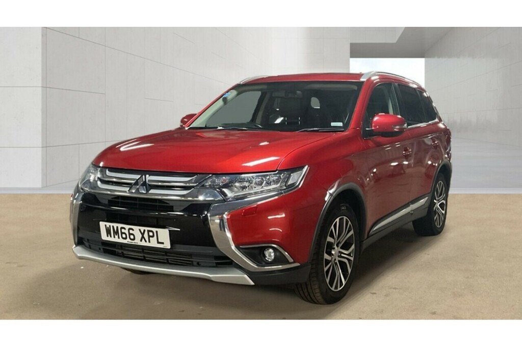 Mitsubishi Outlander Di-d 4 U5344 Ulez Red #2