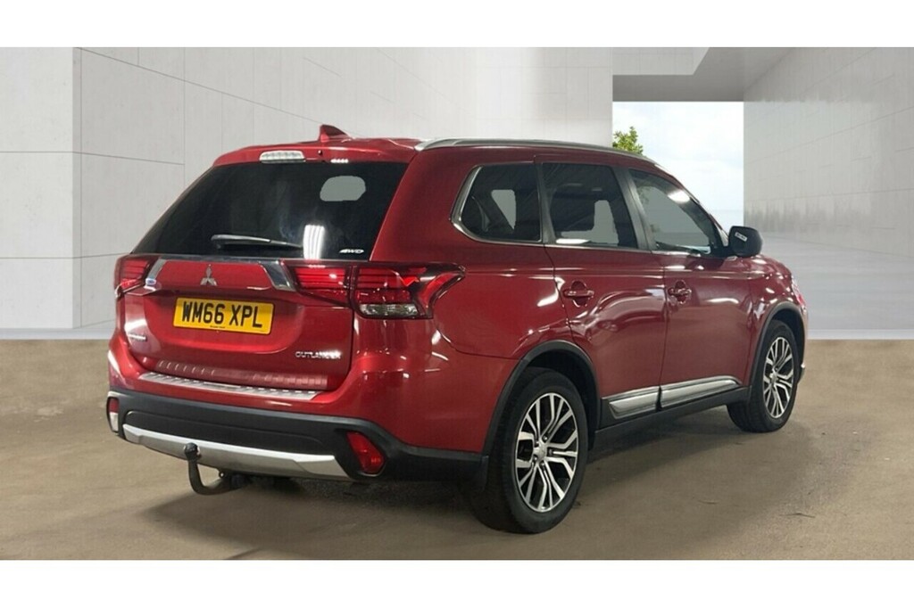 Mitsubishi Outlander Di-d 4 U5344 Ulez Red #4