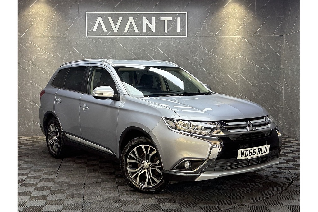 Mitsubishi Outlander Di-d 3 U5343 Ulez Silver