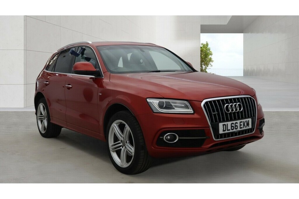 Audi Q5 Tdi S Line Plus U5346 Ulez Red