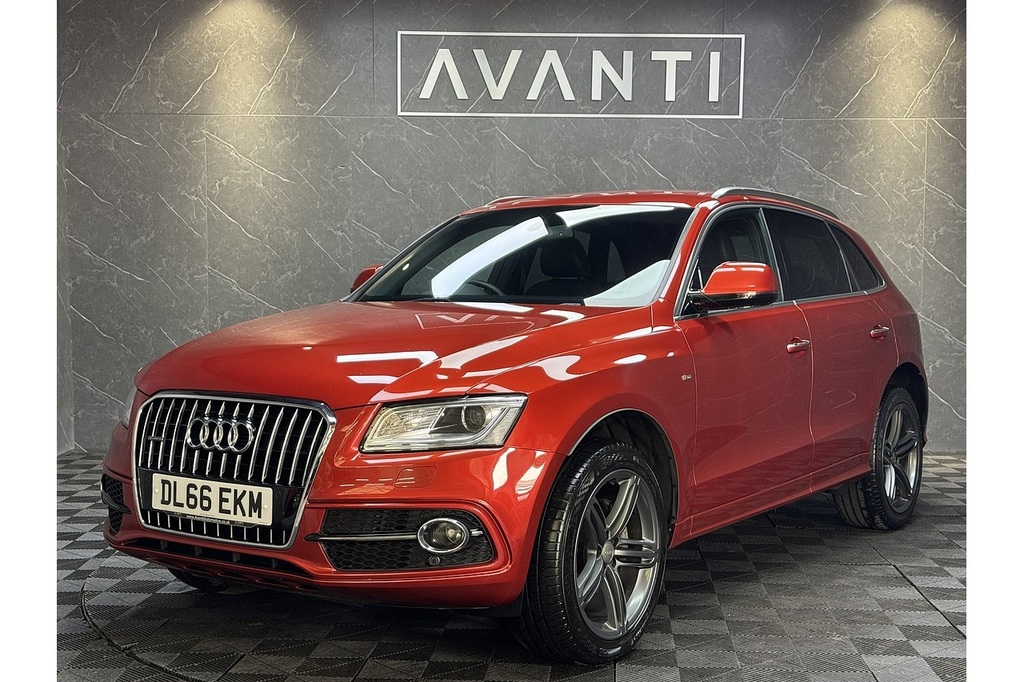 Audi Q5 Tdi S Line Plus U5346 Ulez Red #3