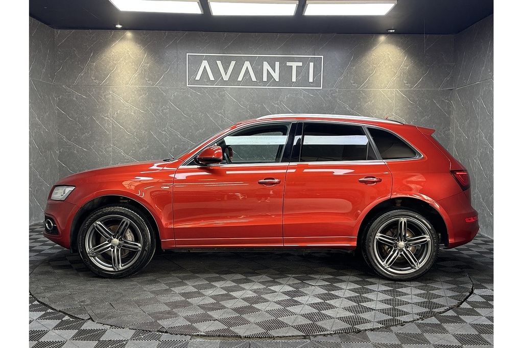 Audi Q5 Tdi S Line Plus U5346 Ulez Red #4