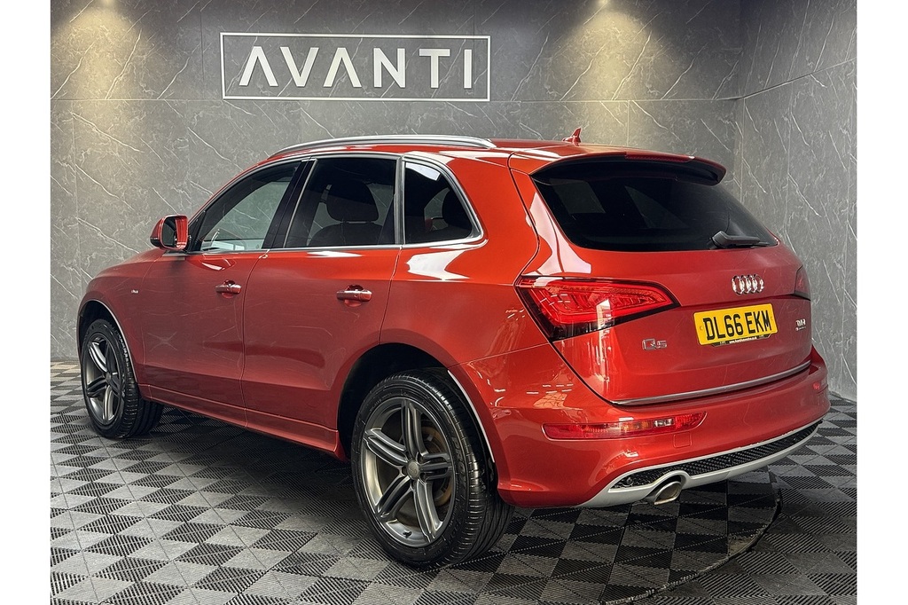 Audi Q5 Tdi S Line Plus U5346 Ulez Red #5