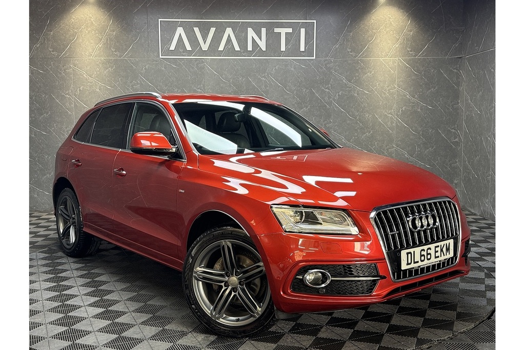 Audi Q5 Tdi S Line Plus U5346 Ulez Red