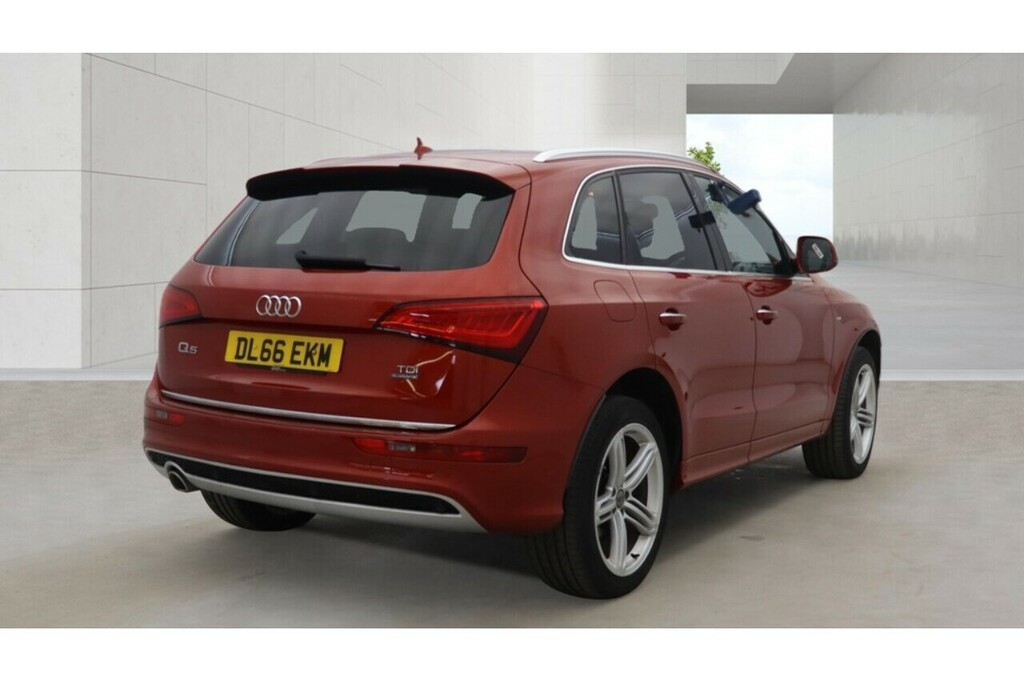 Audi Q5 Tdi S Line Plus U5346 Ulez Red #4