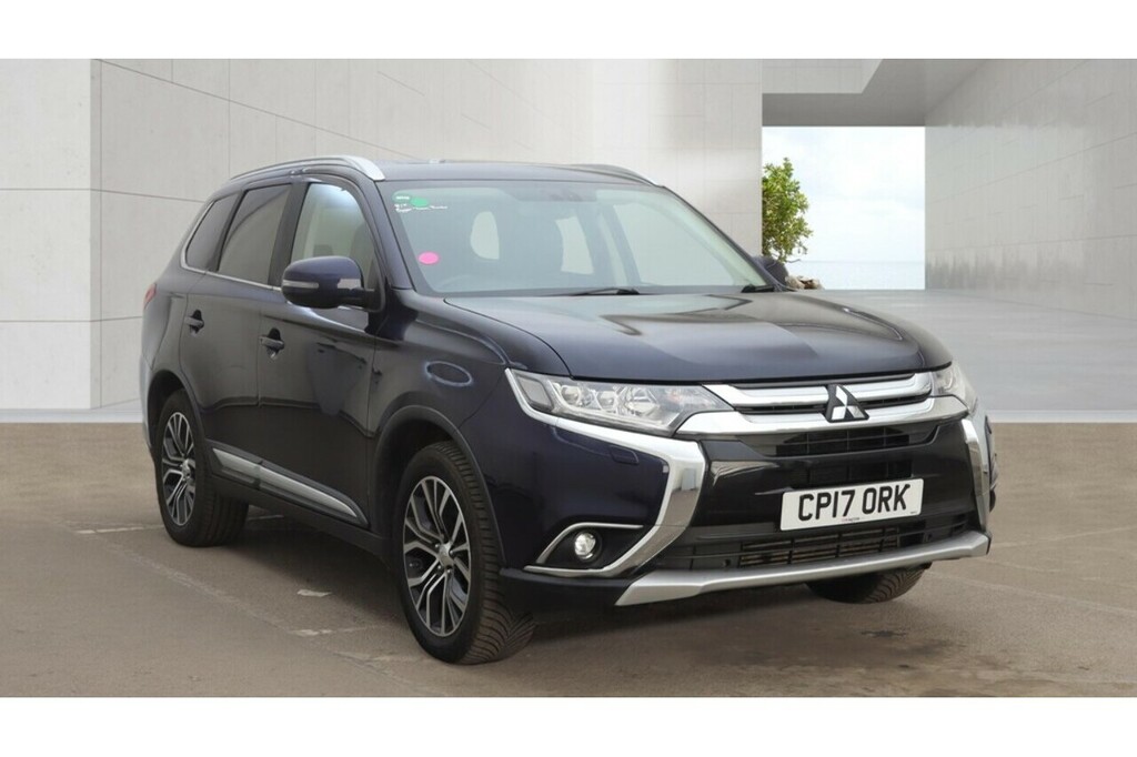 Mitsubishi Outlander Di-d 4 U5347 Ulez Blue