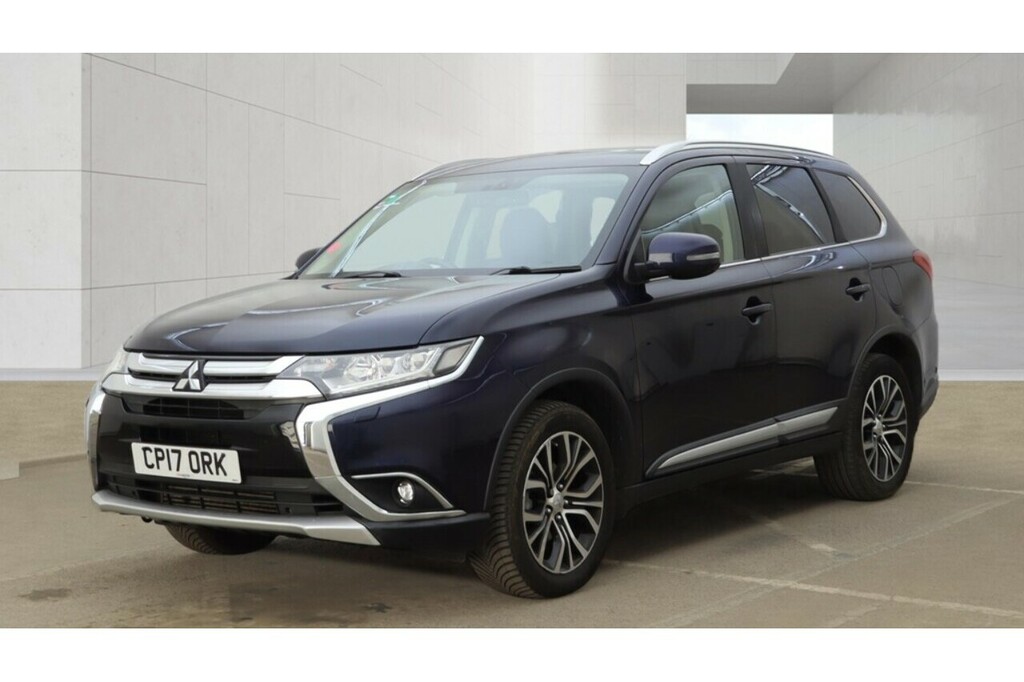 Mitsubishi Outlander Di-d 4 U5347 Ulez Blue #2