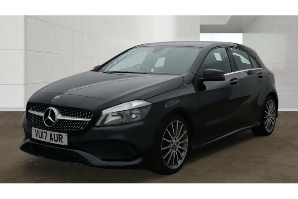 Mercedes-Benz A Class A180d Amg Line U5366 Ulez VU17AUR Black #2