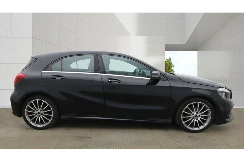 Mercedes-Benz A Class A180d Amg Line U5366 Ulez VU17AUR Black #5