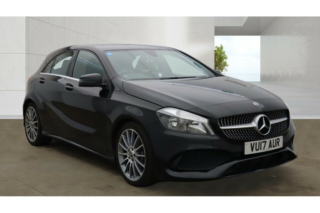 Mercedes-Benz A Class A180d Amg Line U5366 Ulez VU17AUR Black