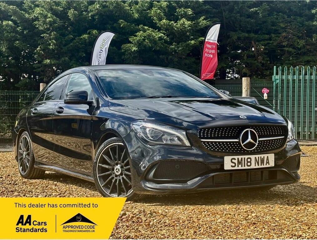 Mercedes-Benz CLA Class 2.1 Cla220d Amg Line Coupe 7G-dct Euro 6 Ss Black