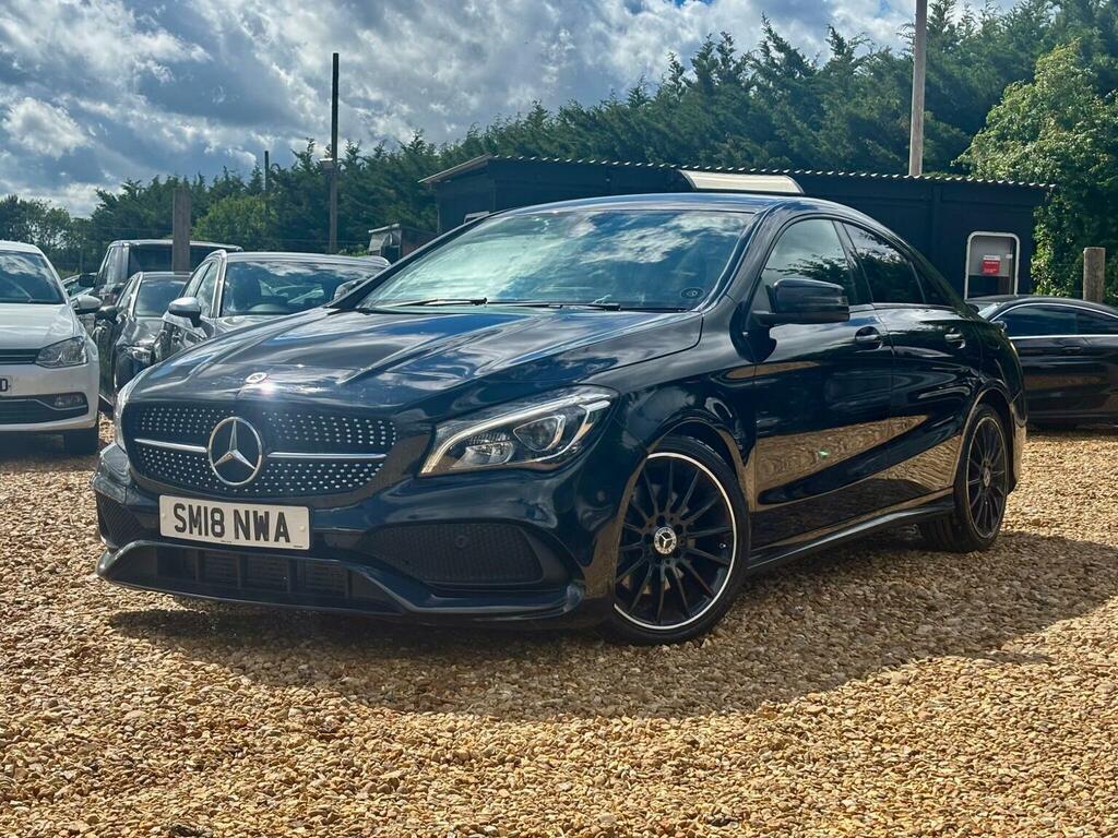 Mercedes-Benz CLA Class 2.1 Cla220d Amg Line Coupe 7G-dct Euro 6 Ss SM18NWA Black #3