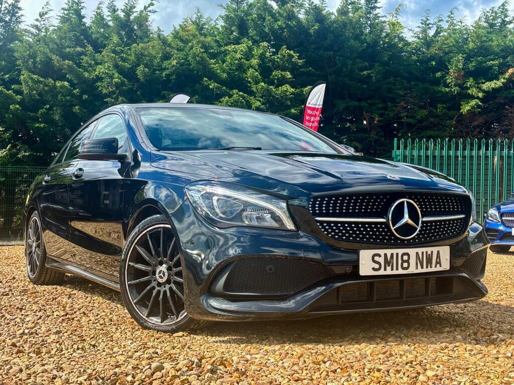 Mercedes-Benz CLA Class 2.1 Cla220d Amg Line Coupe 7G-dct Euro 6 Ss SM18NWA Black #2