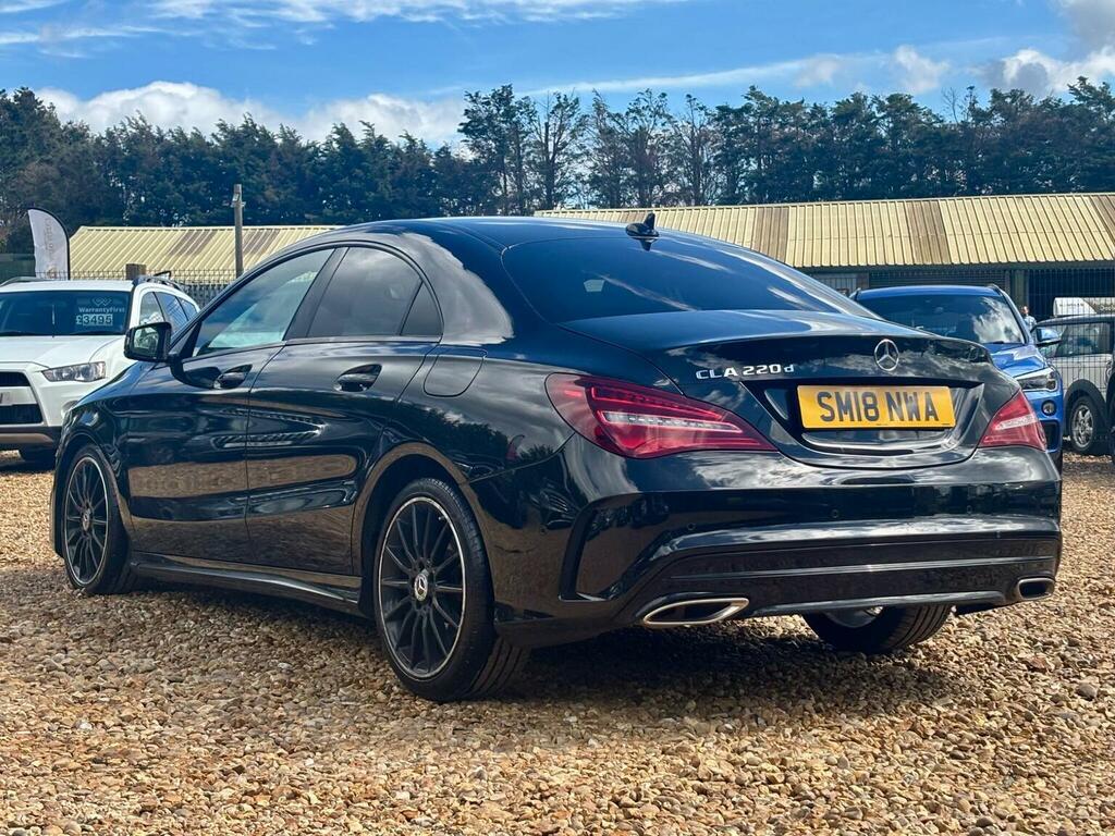 Mercedes-Benz CLA Class 2.1 Cla220d Amg Line Coupe 7G-dct Euro 6 Ss SM18NWA Black #6