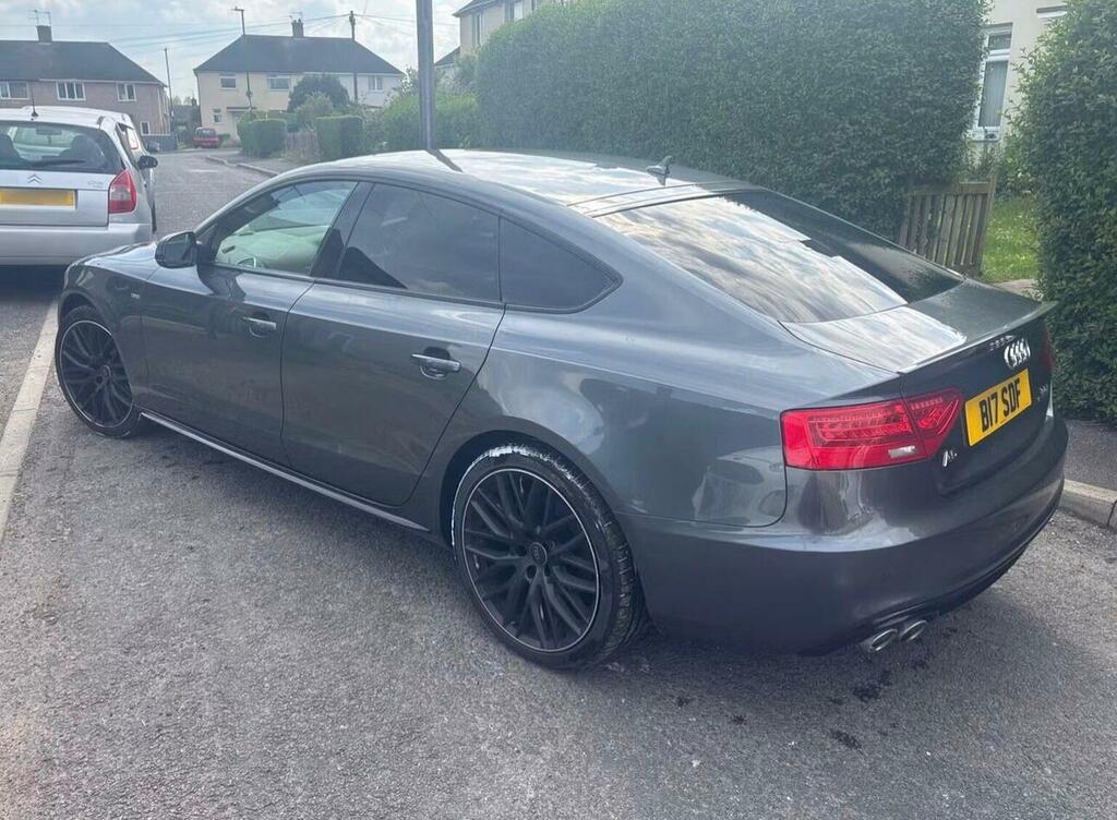 Audi A5 2.0 Tdi Black Edition Plus Sportback Quattro Euro FY16UUE Grey #4