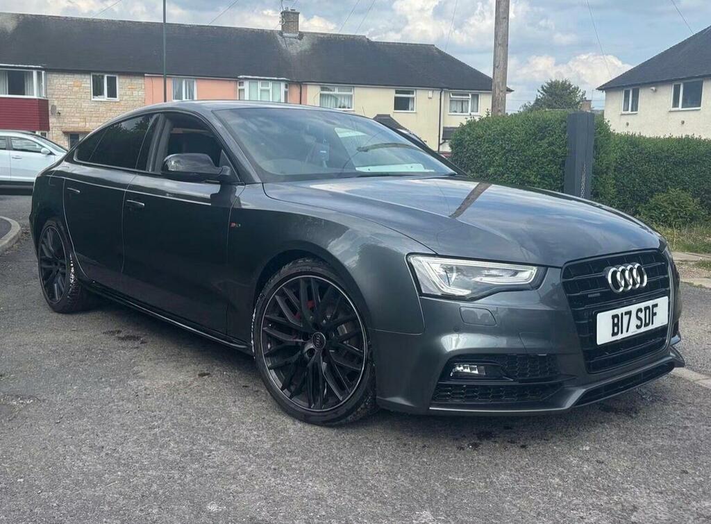 Audi A5 2.0 Tdi Black Edition Plus Sportback Quattro Euro Grey