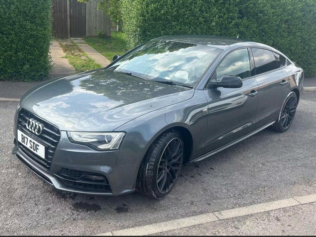 Audi A5 2.0 Tdi Black Edition Plus Sportback Quattro Euro FY16UUE Grey #3