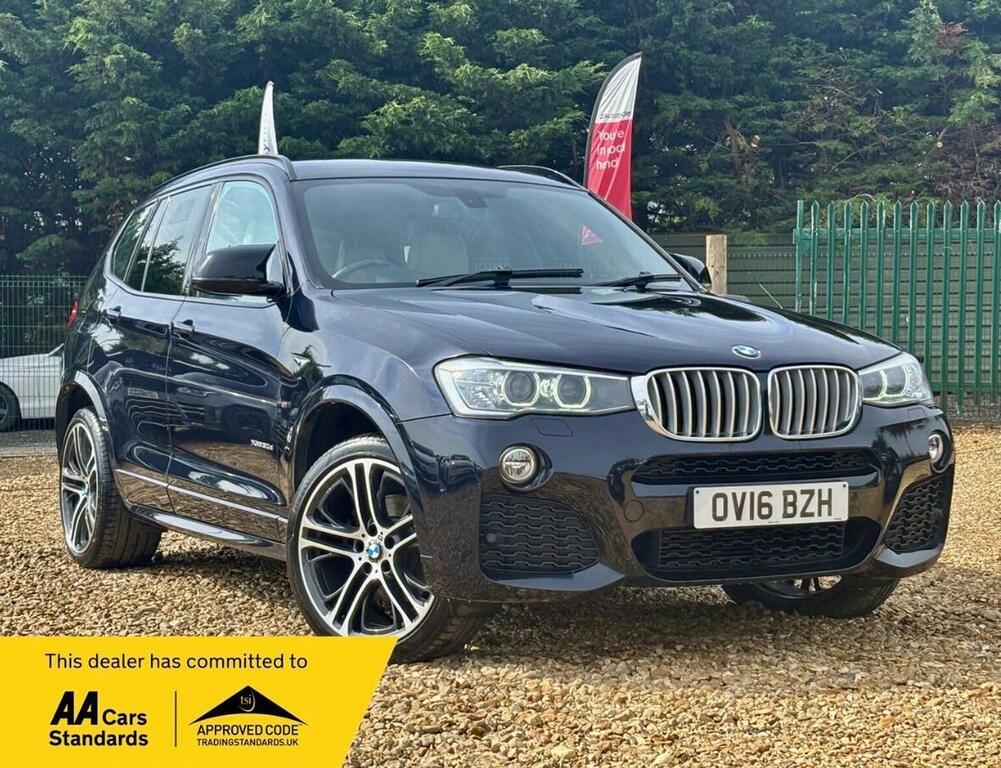 BMW X3 3.0 30D M Sport Xdrive Euro 6 Ss 2016 Black