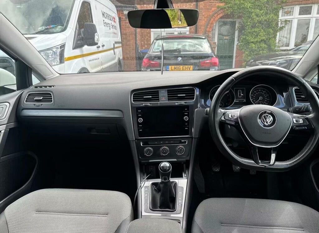 Volkswagen Golf 1.4 Tsi Bluemotion Tech Se Euro 6 Ss 2017 GD17NYW White #6