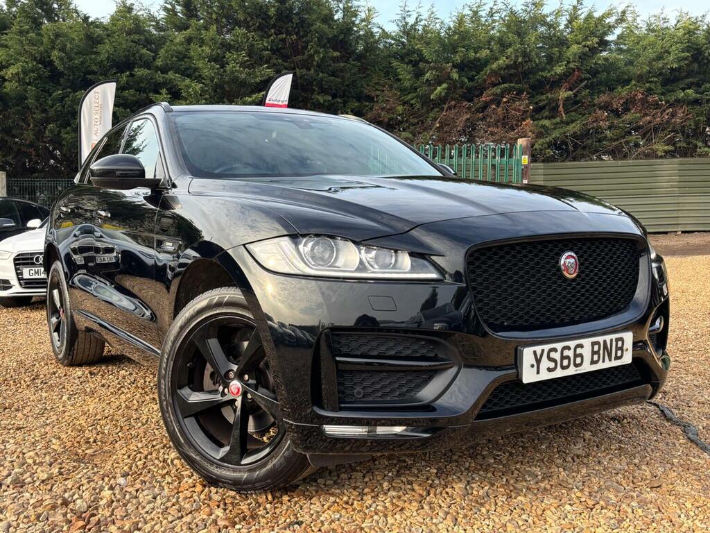 Jaguar F-Pace 2.0 D180 R-sport Awd Euro 6 Ss 2017 Black #2