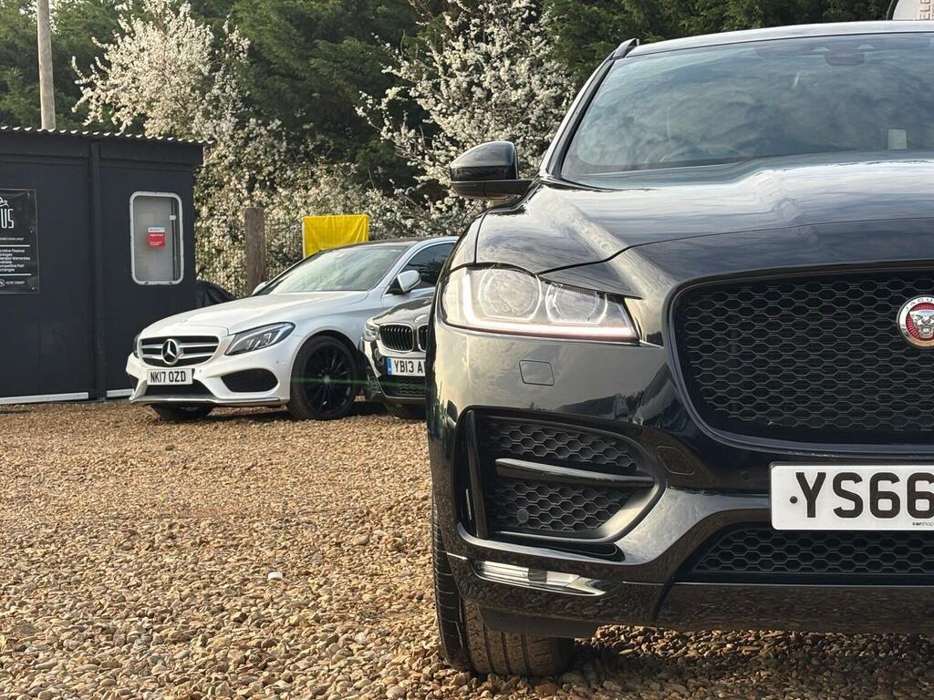 Jaguar F-Pace 2.0 D180 R-sport Awd Euro 6 Ss 2017 Black #5
