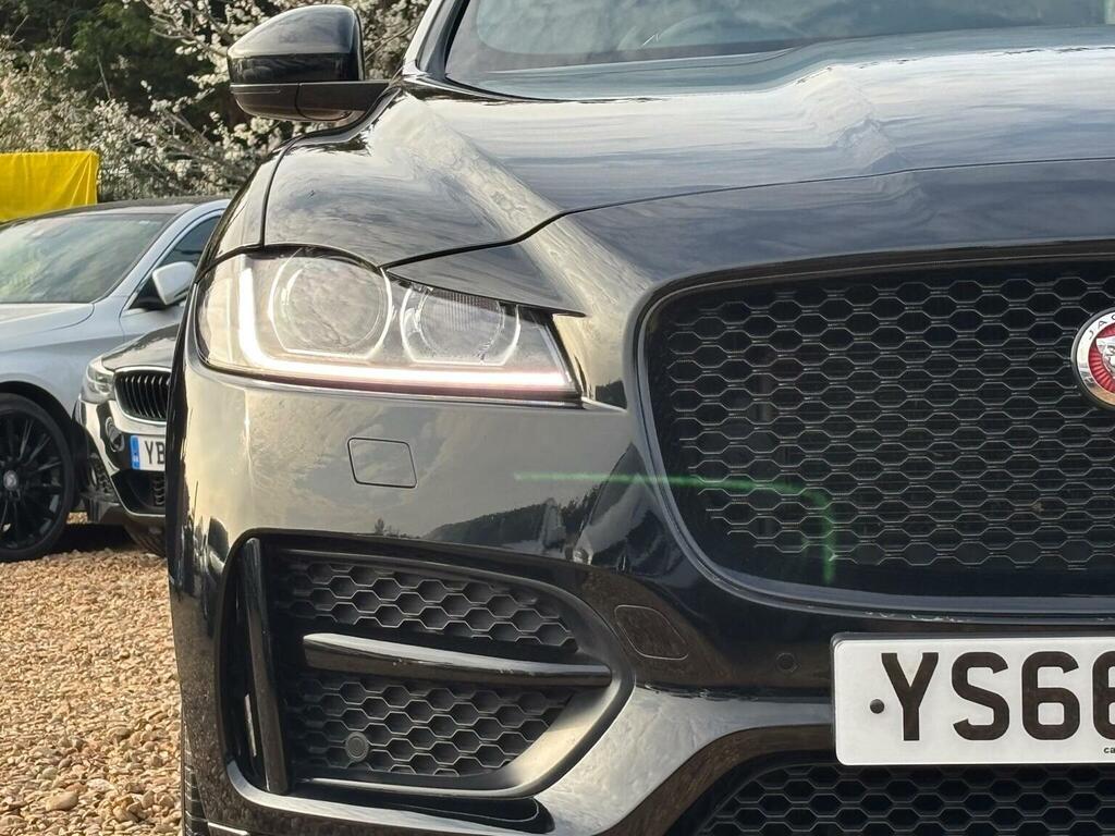 Jaguar F-Pace 2.0 D180 R-sport Awd Euro 6 Ss 2017 Black #6